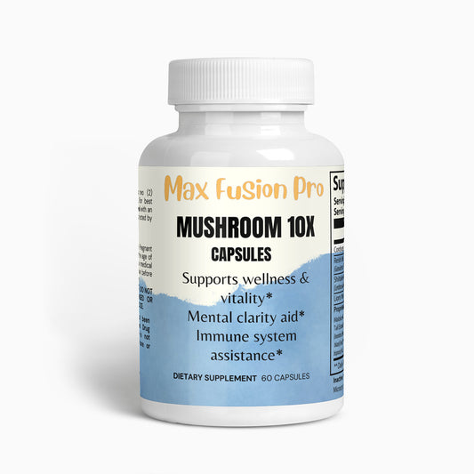 Mushroom Complex 10 X - nourish the brain, strengthen immunological responses